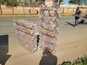 Pallet Shoe Rack- Strong and Stable Shoe Organizer. (#AT10)