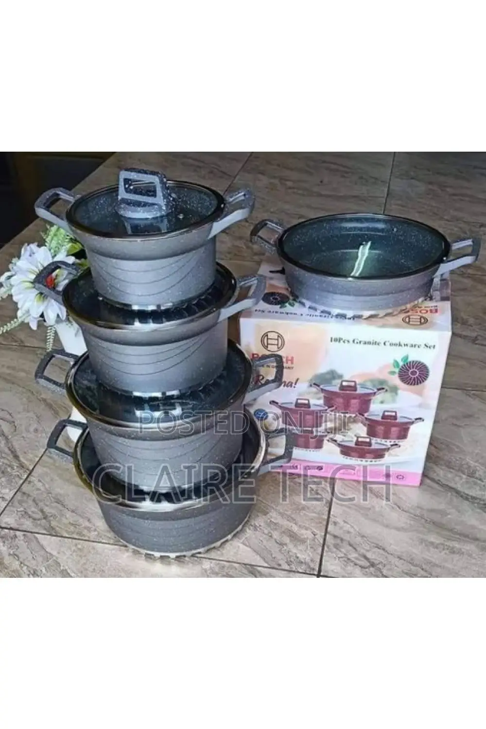 Bosch Cookware Set! Granite Coated 10pcs
