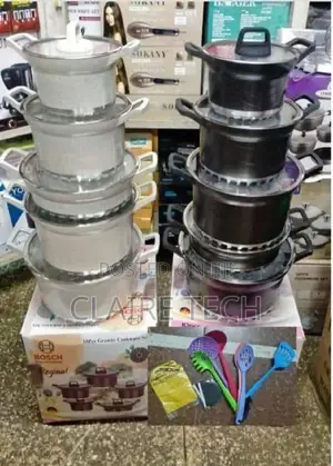 Cookware! Bosch 19pcs Granite Coated Cookware Set