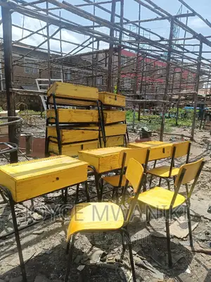 School Lockers and Chairs