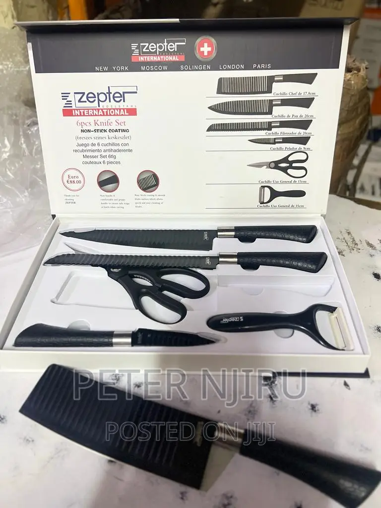 6 PCS Zepter Knife Set AVAILABLE