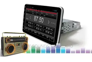 Single Din Rotary Android Radio 9 Inch