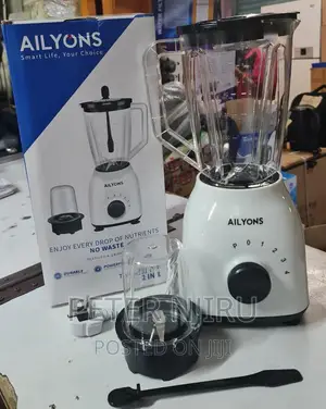 Ailyons Blender 2 in 1 1.5L With Grinding Machine