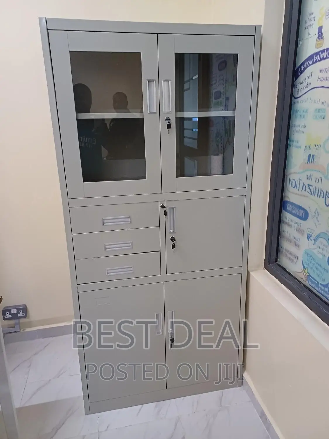 File Cabinet With Safe