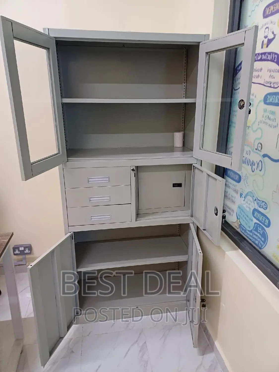 File Cabinet With Safe