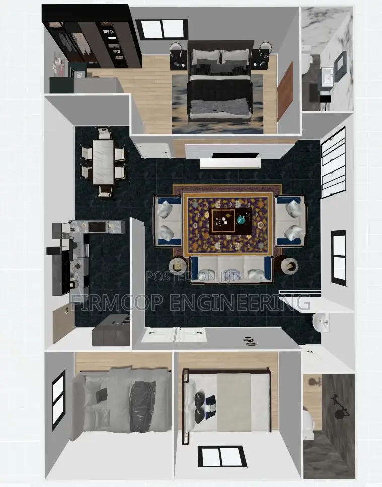 3 Beds Container House - Design and Build