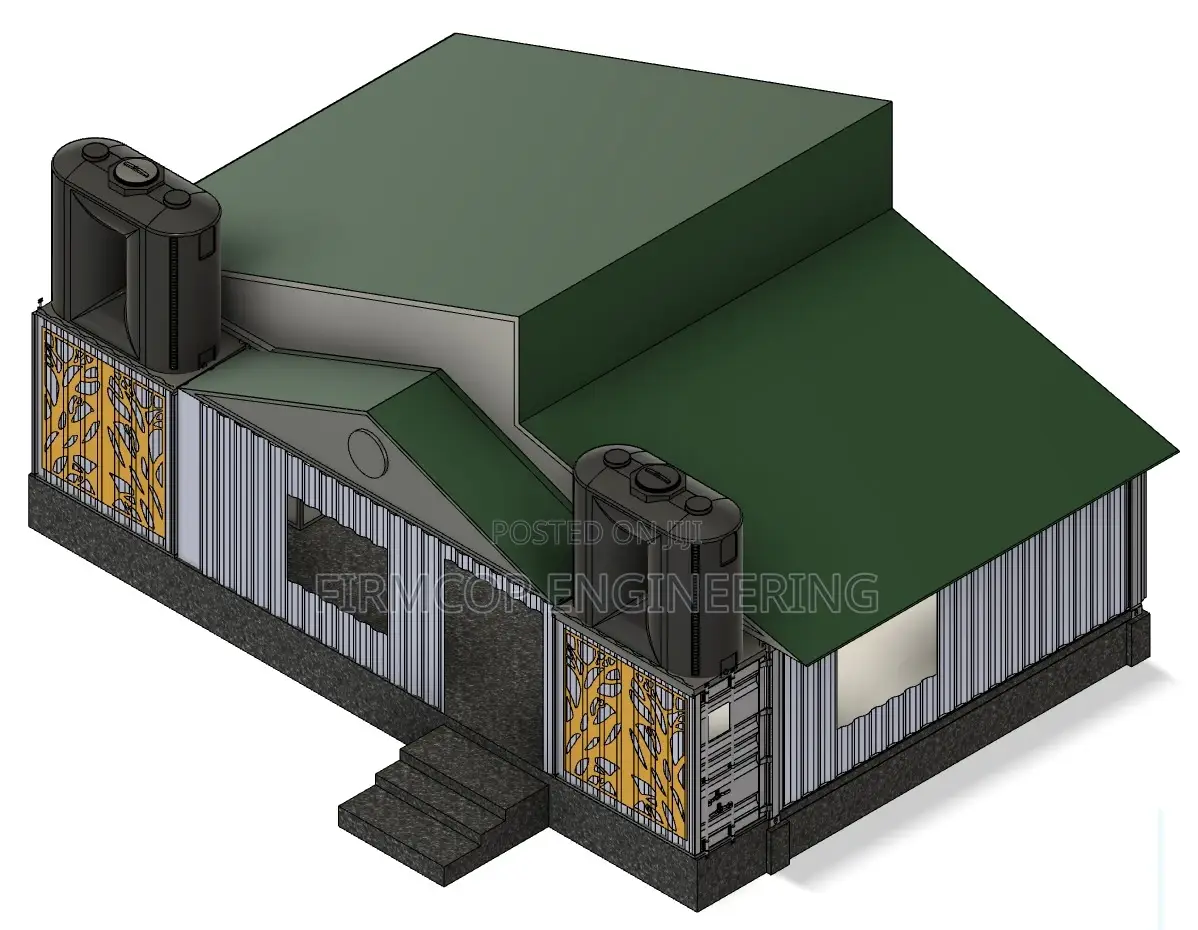 3 Beds Container House - Design and Build
