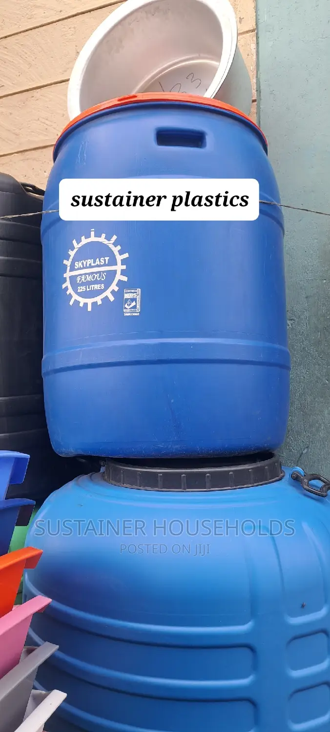 225 Litres Plastic Tanks or Drums