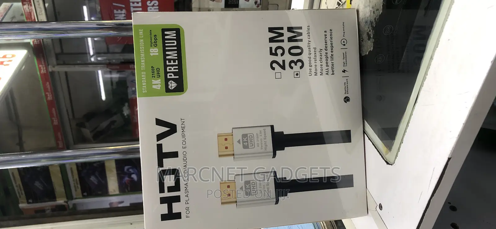 Gold Plated High Quality 2.0 High Speed 30m Hdmi Cable