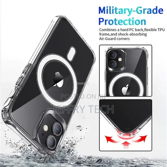 Clear Magnetic Circlesafe Case Magsafe iPhone 12 Pro Max