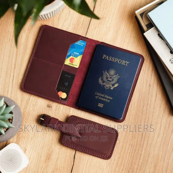 Pure Leather Passport Holders/Menu Folder, Bill Folder