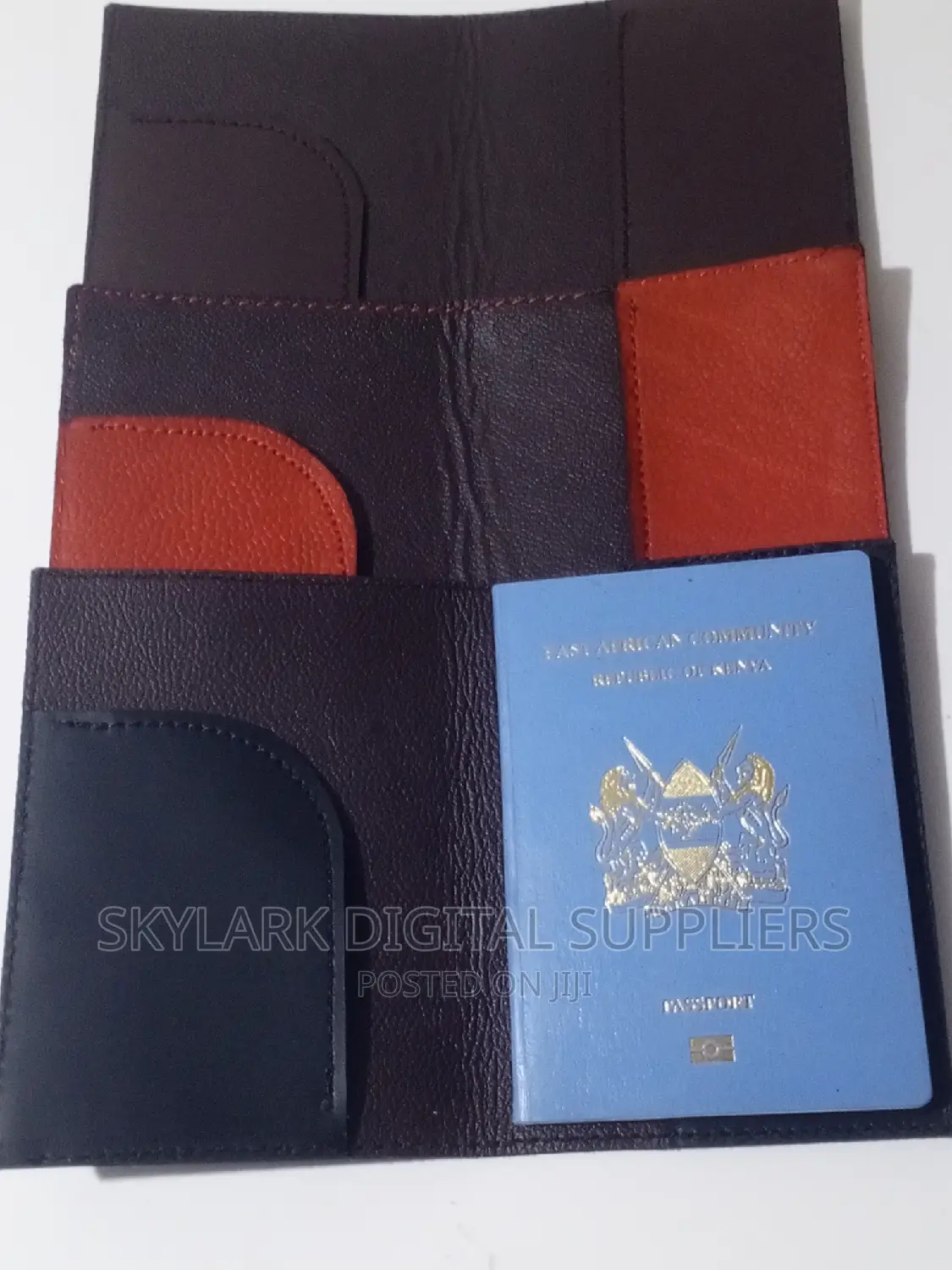 Pure Leather Passport Holders/Menu Folder, Bill Folder