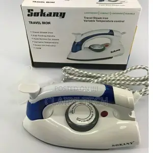 Steam Iron!Sokany Portable/Travel Iron Box