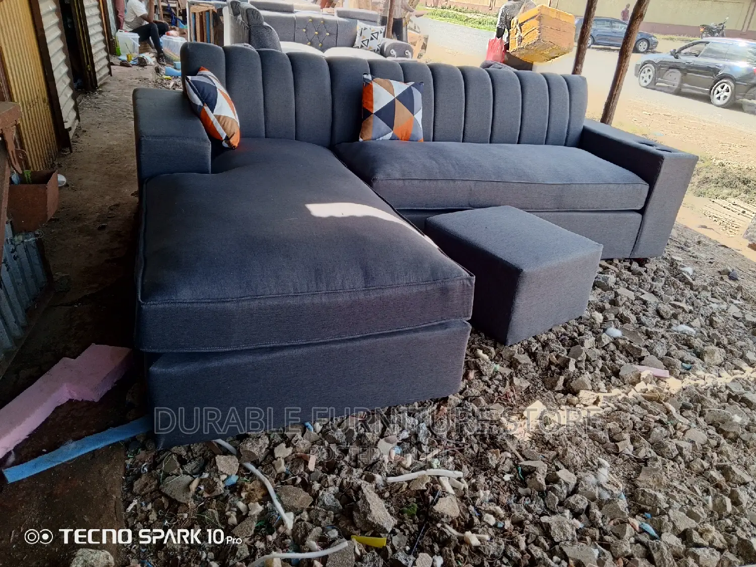 Quality L Shaped Sofa Back Permanet