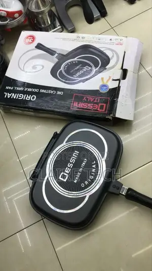 Grill Pan!Dessini Double Grill 36 Nonstick Pan