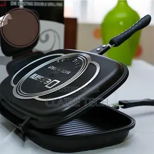 Generic Dessini Double Grill Nonstick Pan -40cm