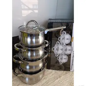 8 PCS Edenberg Stainless Sufuria