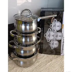 8pcs Edenberg Stainless Sufuria 