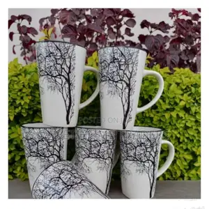 Generic Classy and Elegant Set of 6 Tree Mugs