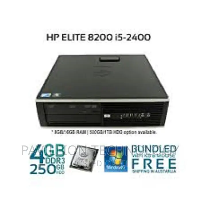 Desktop Computer HP EliteDesk 800 4GB Intel Core i5 HDD 500GB