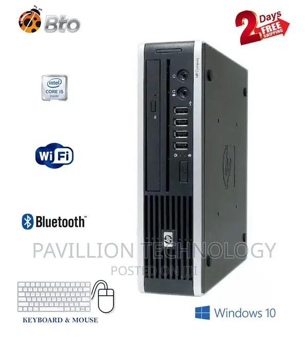 Desktop Computer HP EliteDesk 800 4GB Intel Core i5 HDD 500GB