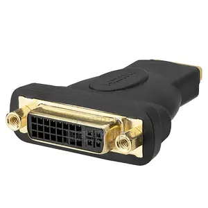 HDMI Female to DVI-D Female Adapter Bi-Directional Monitor C