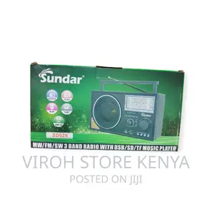 Sundar SD029 Rechargeable Radio With USB/Fm