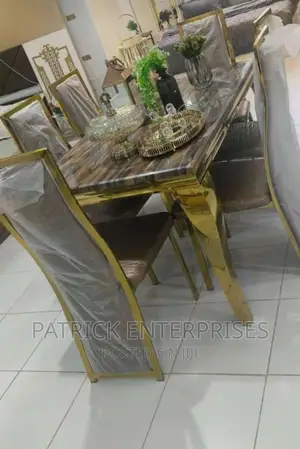 Imported Morden Marble Dinning Table 6 Seater