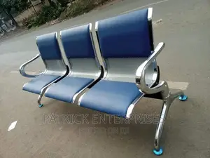 Airport/ Hospital/School/Office Waiting Bay Padded 3 Seater
