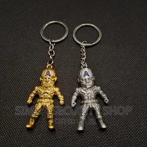 Metal Captain America Keychain Key Holder Marvel Super Hero