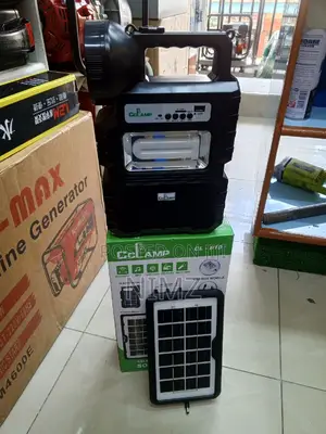 Solar Lighting System With Dual Solar Panel, 3 Bulbs,