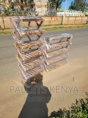 Pallet Shoe Rack- Strong,Stable Blazed Shoe Organizer.(DP02)