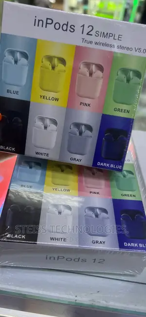 Inpods 12 Pink/Blue/Black Wireless Buds