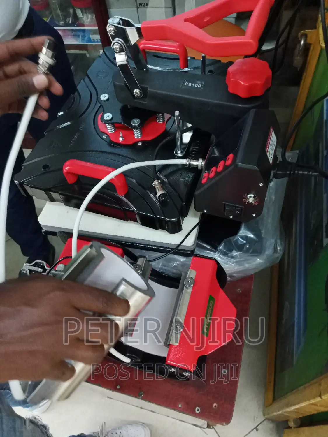 BEST HEAT PRESS MACHINE 8 in 1 Available