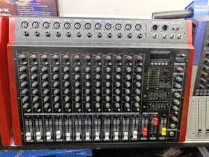 12 Channel Powered Mixer;: