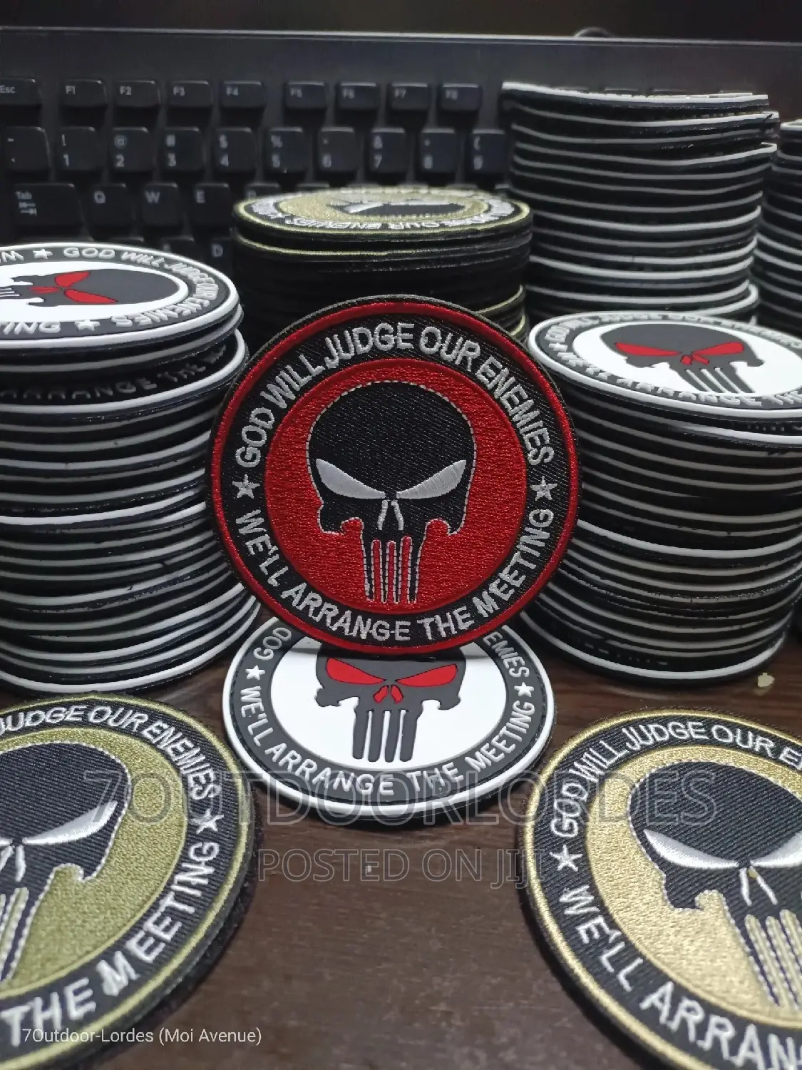 Punisher Embroidered Military Patch