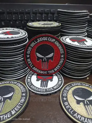 Punisher Embroidered Military Patch