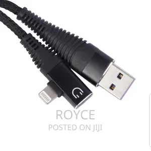 2 in 1 Adapter for Lightning Charging + Audio