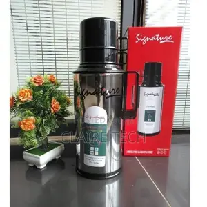 Signature Stainless Steel Double Wall 1.8L Thermos Flask -