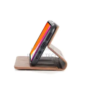Flip Leather Case With Card Slot Wallet iPhone 11 Brown