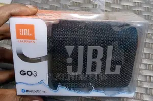 Black Go 3 Bluetooth Speaker