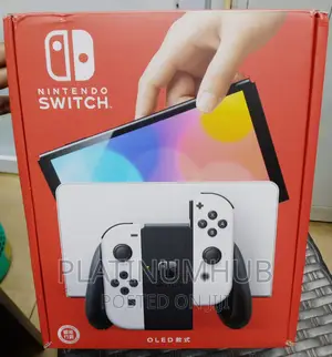 White Nintendo Switch Oled Console