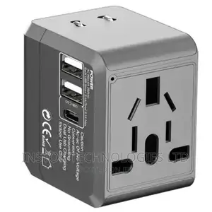 Earldom LC19 Universal Travel Adapter With USB-C