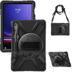 Samsung Galaxy Tab S8/S9 Ultra 3 in 1 Shockproof Case +Strap