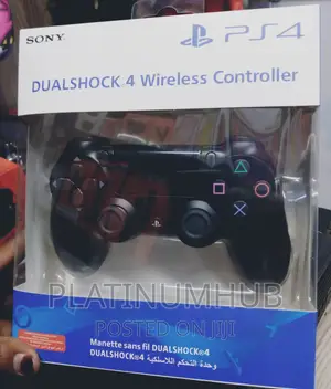 Black Controller Ps 4