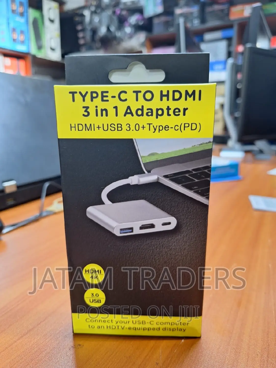 Type C to HDMI, 3 in One