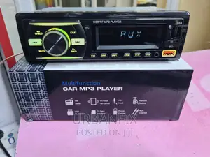 Bluetooth Car Radio With FM, Usb, Aux - LED Colour Changer