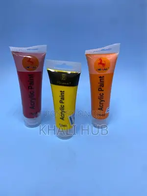Orange Acrylic Paint- 75ml
