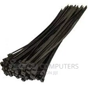 Black Cable Ties Assorted Sizes 100pcs