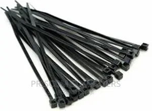Black Cable Ties Assorted Sizes 100pcs